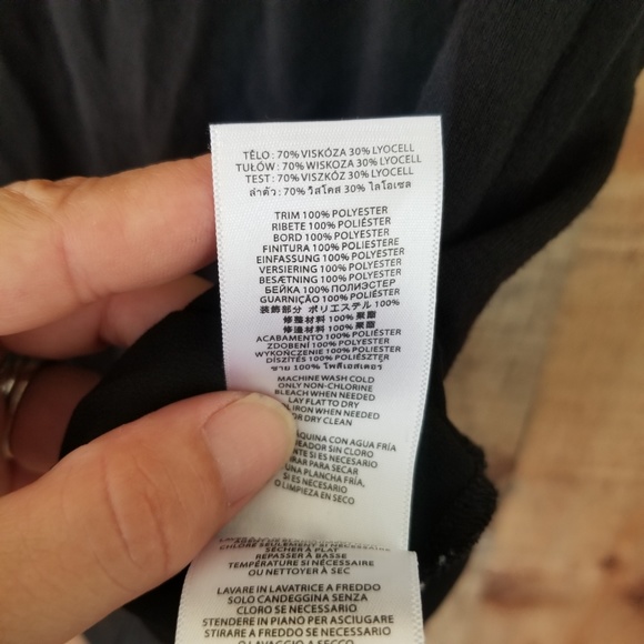 ⭐ 3/$20 Michael Kors Black Layered Ruffled Blouse - Picture 8 of 8